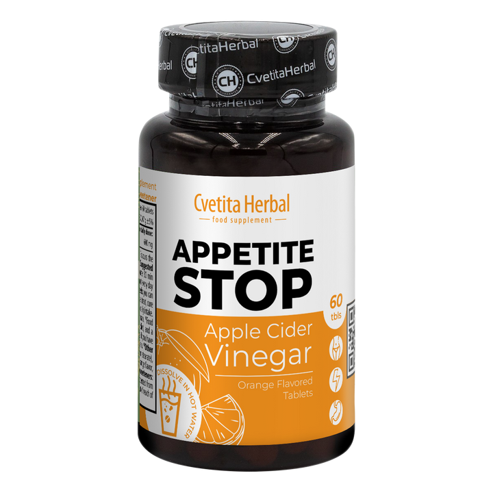 Apple Cider Vinegar "Orange" - Appetite Stop (60 tabliet)