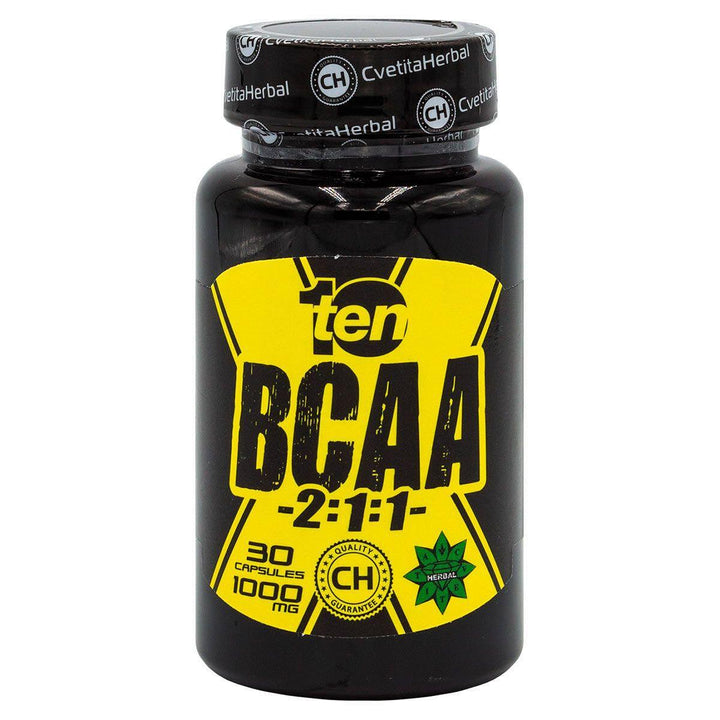 BCAA 2:1:1 - Aminokyseliny 10/ten (30 kapsúl x 1000mg)