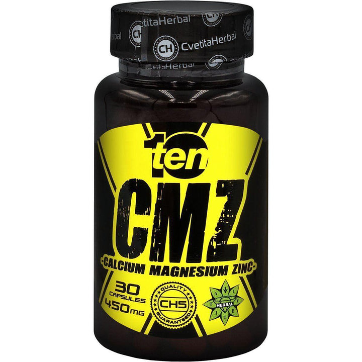 Calcium, Magnesium, Zinc - CMZ - 10/ten (30 kapsúl x 450 mg)