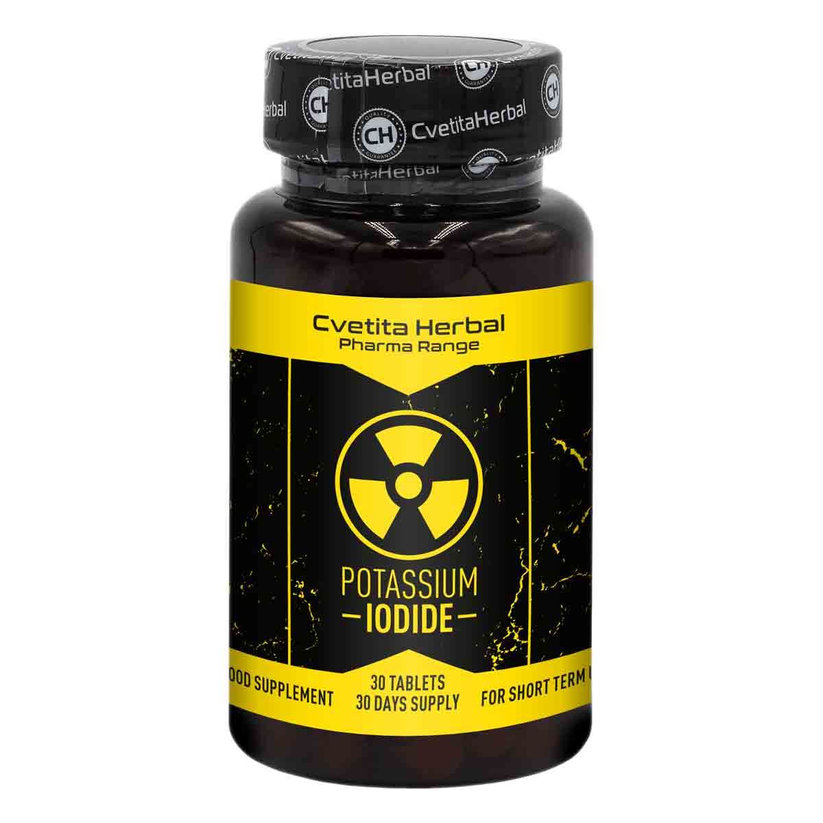 Potassium Iodide – Jodid draselný (30 tabliet x 200 µg)