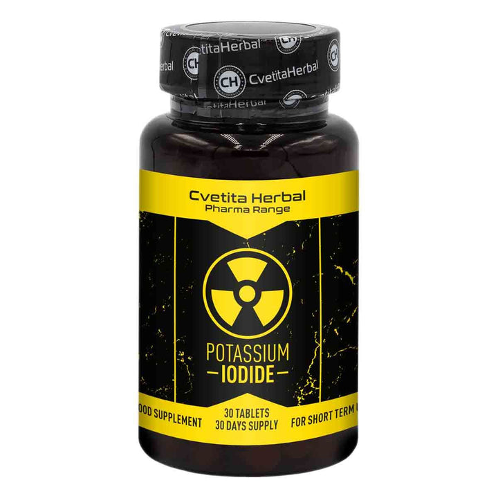 Potassium Iodide – Jodid draselný (30 tabliet x 200 µg)