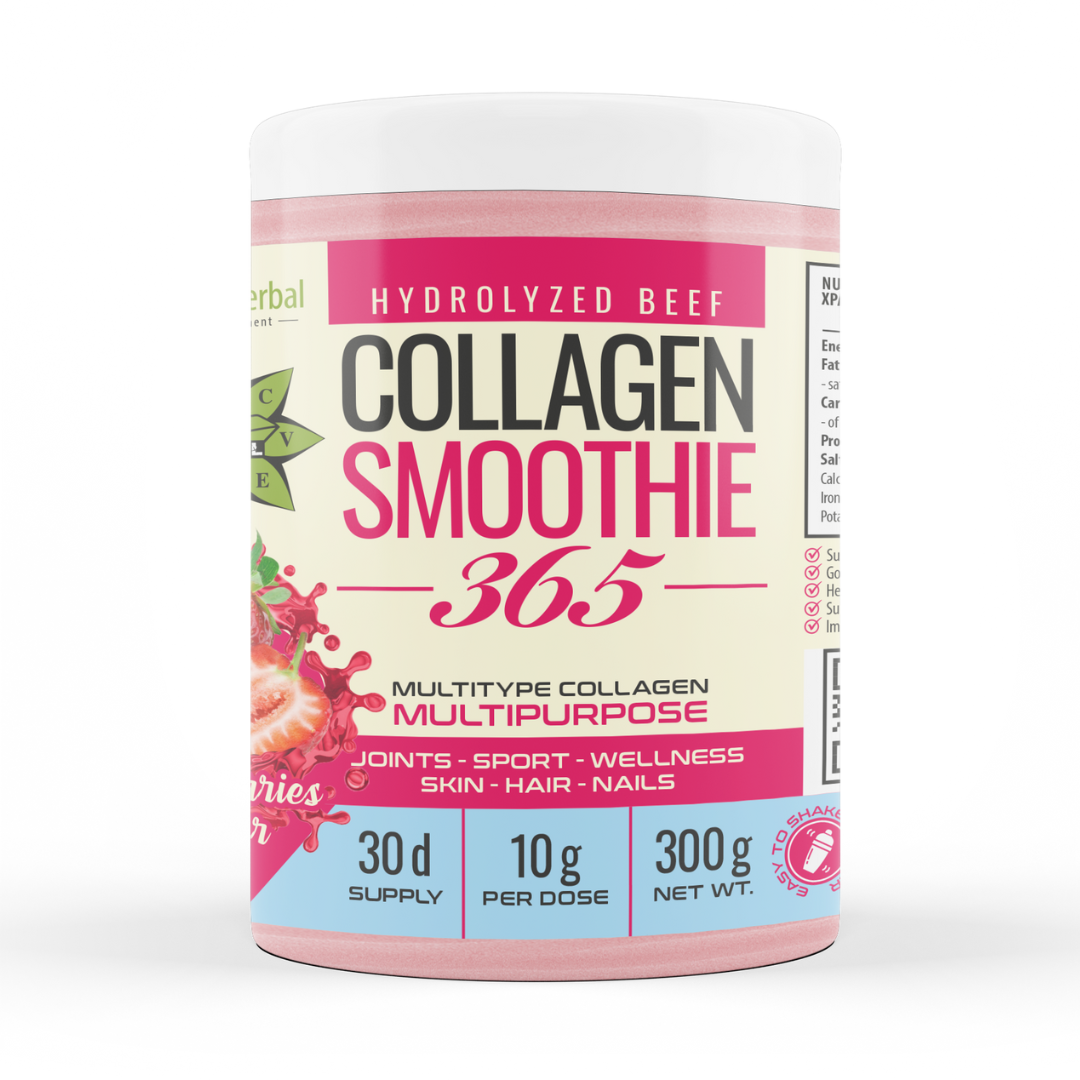 Kolagénové smoothie "Čučoriedka" – Collagen Smoothie 365 (300 g)