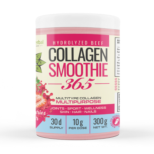 Kolagénové smoothie "Čučoriedka" – Collagen Smoothie 365 (300 g)