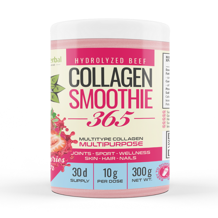 Kolagénové smoothie "Čučoriedka" – Collagen Smoothie 365 (300 g)