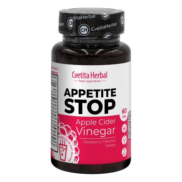 Apple Cider Vinegar "Raspberry" - Appetite Stop (60 tabliet)