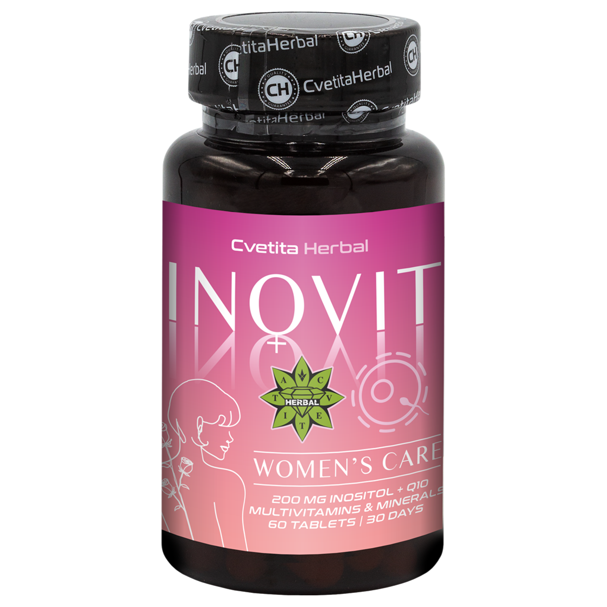 Multivitamíny Minerály Koenzým Q10 - Inovit 365 (60 tabliet)