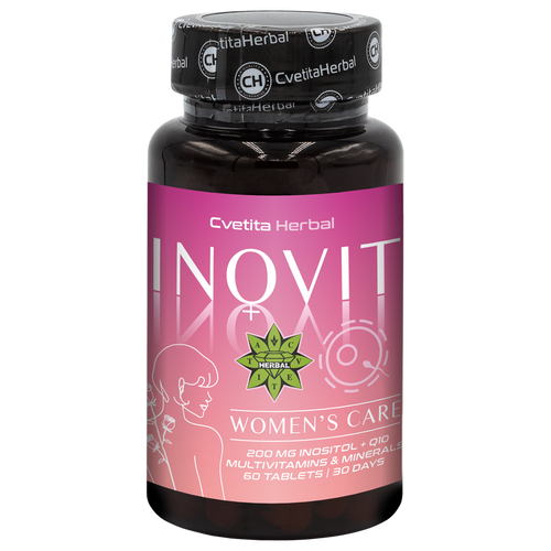 Multivitamíny Minerály Koenzým Q10 - Inovit 365 (60 tabliet)