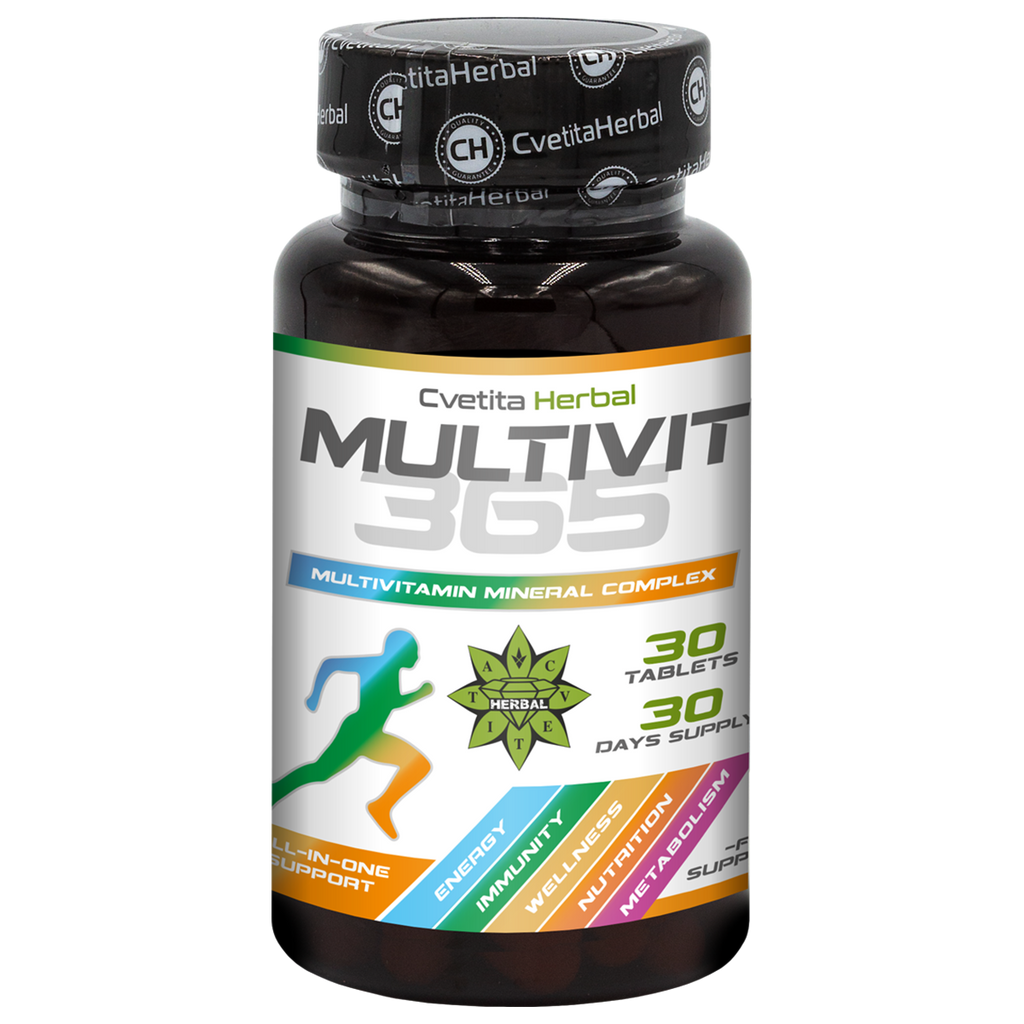 MultiVit 365 - Multivitamin Mineral Complex (30 tabliet)