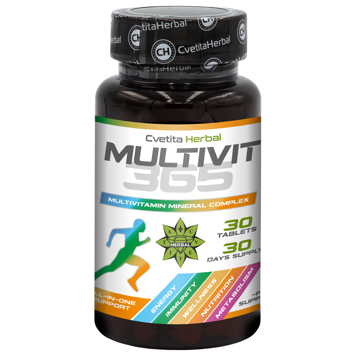 MultiVit 365 - Multivitamin Mineral Complex (30 tabliet)