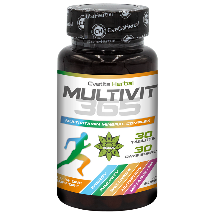 MultiVit 365 - Multivitamin Mineral Complex (30 tabliet)