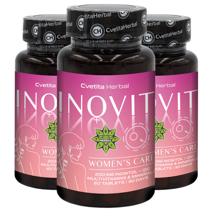 Multivitamíny Minerály Koenzým Q10 - Inovit 365 (60 tabliet)