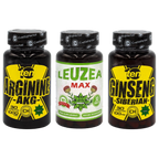 COMBO BALÍK: Leuzea 30 tabliet + TEN Arginine 40 tabliet + Ten Siberian Ginseng 30 tabliet