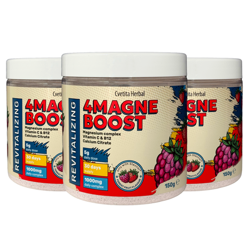 4MAGNE BOOST 150 gr - Horčíkový komplex