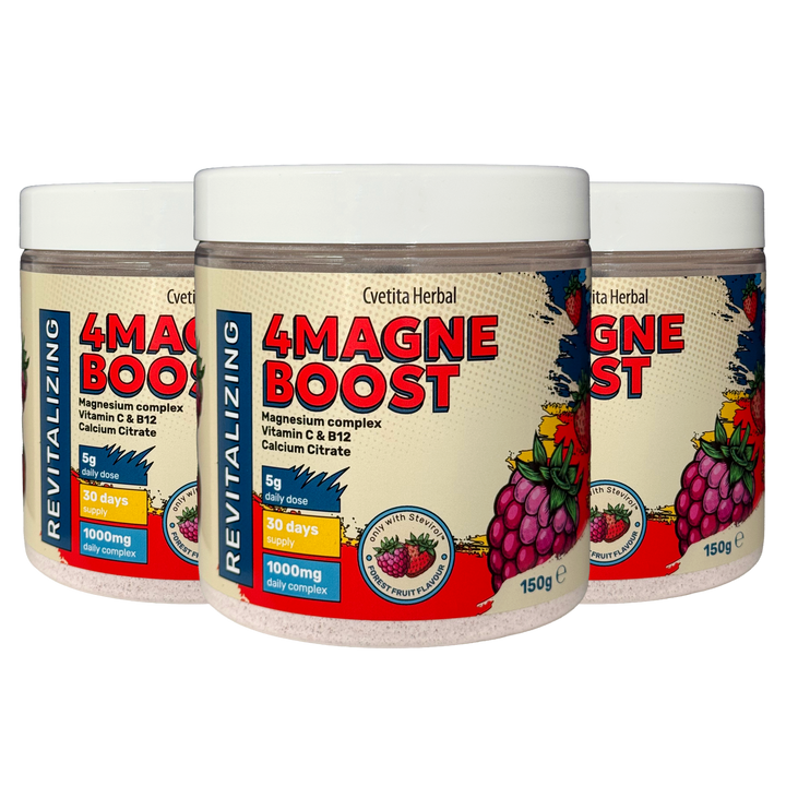 4MAGNE BOOST 150 gr - Horčíkový komplex