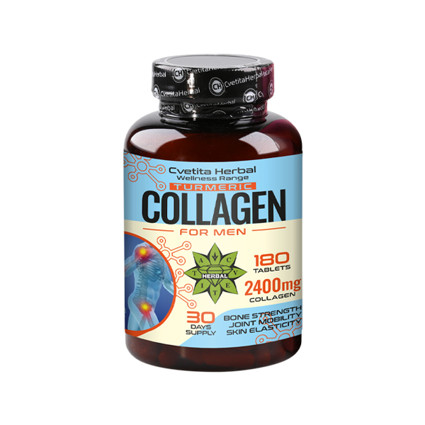 Kolagén s kurkumou - Collagen Turmeric (180 tabliet x 2400 mg)