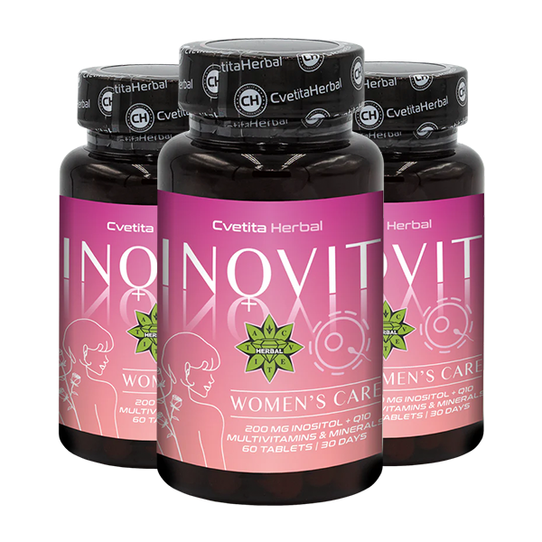 Multivitamíny Minerály Koenzým Q10 - Inovit 365 (60 tabliet)