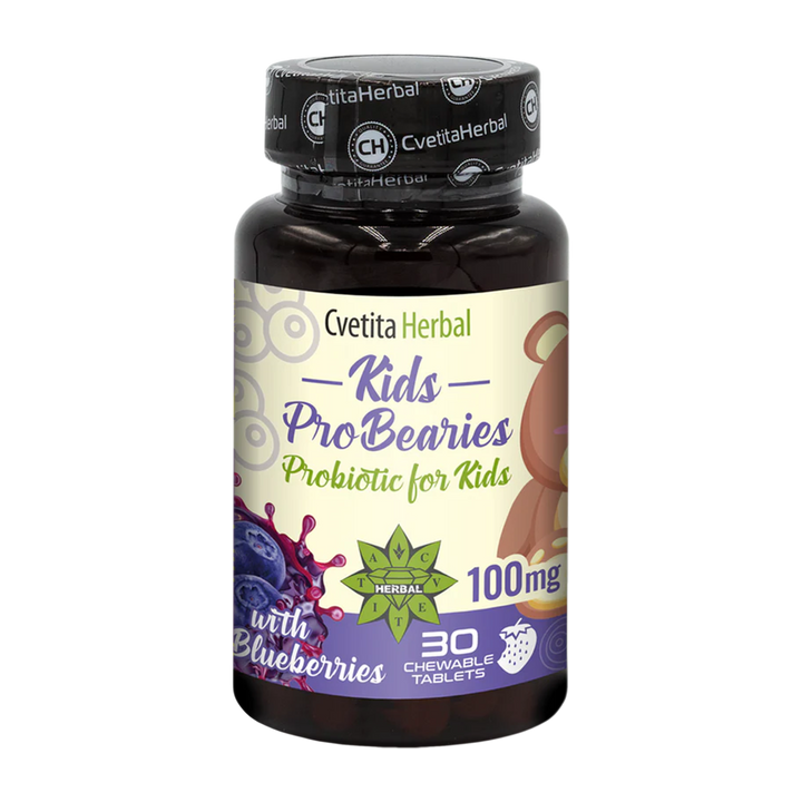 Detské probiotiká "Čučoriedky" - Kids ProBearies (30 tabliet)