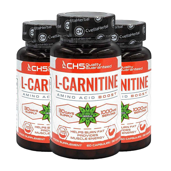 L-Carnitine Tartrate – L-Carnitine (60 kapsúl x 500 mg)