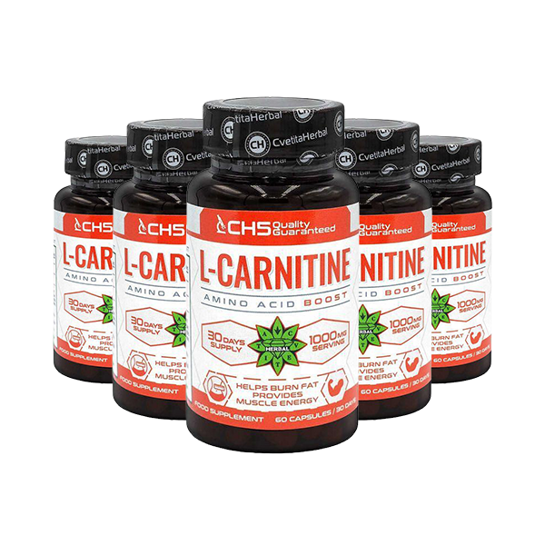 L-Carnitine Tartrate – L-Carnitine (60 kapsúl x 500 mg)