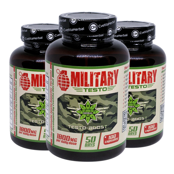 Military Testo (100 kapsúl x 900 mg)
