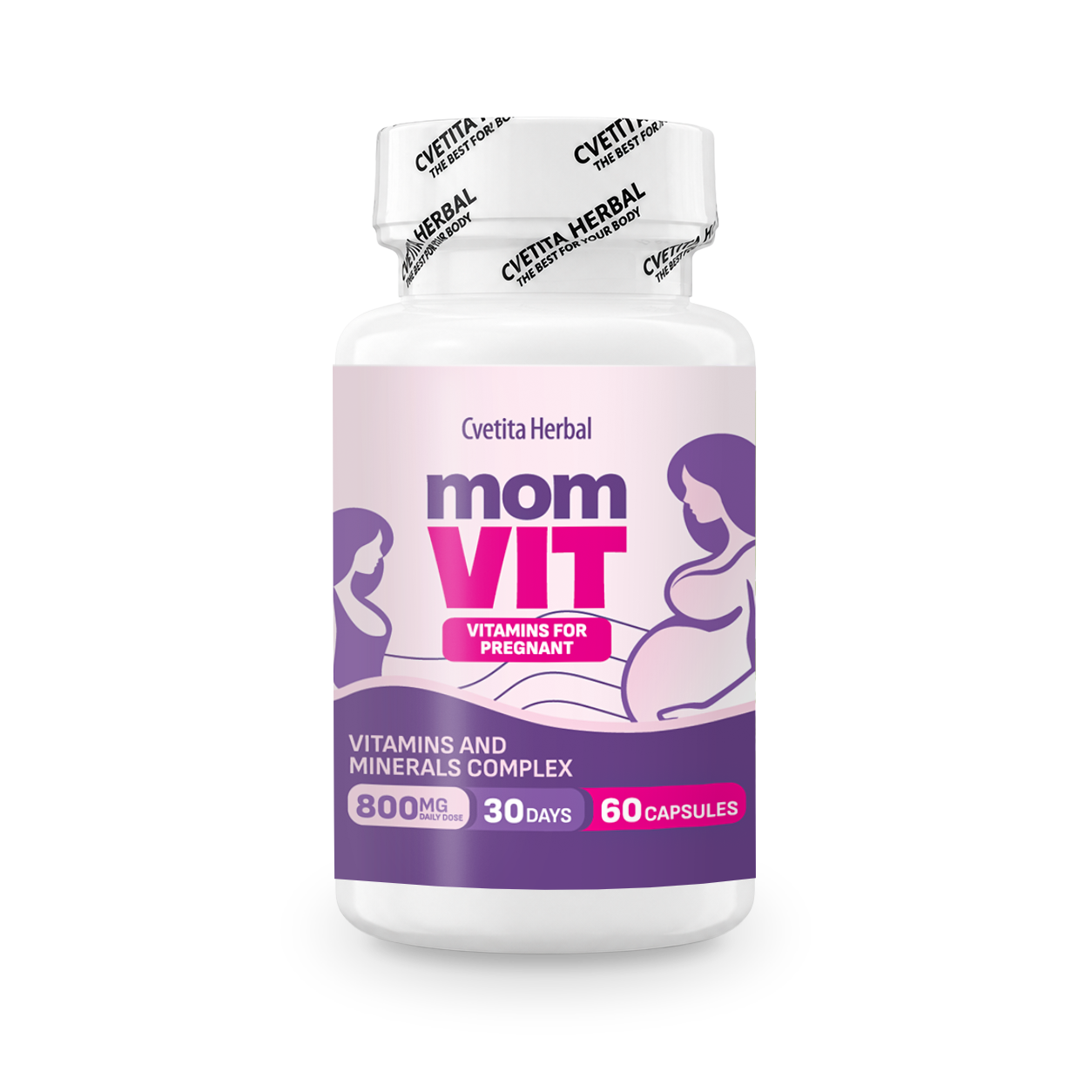 Vitamíny pre Tehotné Ženy a Budúce Mamičky - MOM VIT