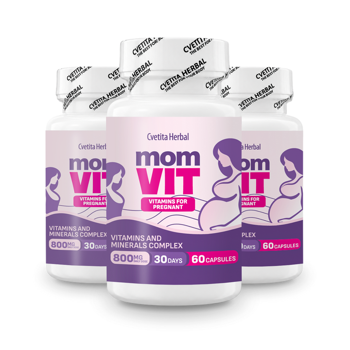 Vitamíny pre Tehotné Ženy a Budúce Mamičky - MOM VIT