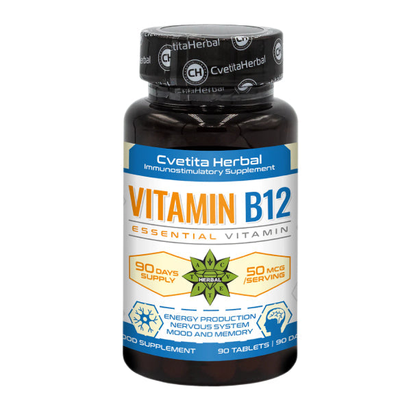 Vitamín B12 - Vitamin B-12 (90 tabliet)