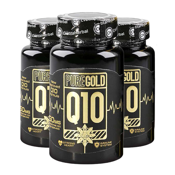 Koenzým Q10 Vegetarian – Pure Gold Q10 (60 kapsúl)