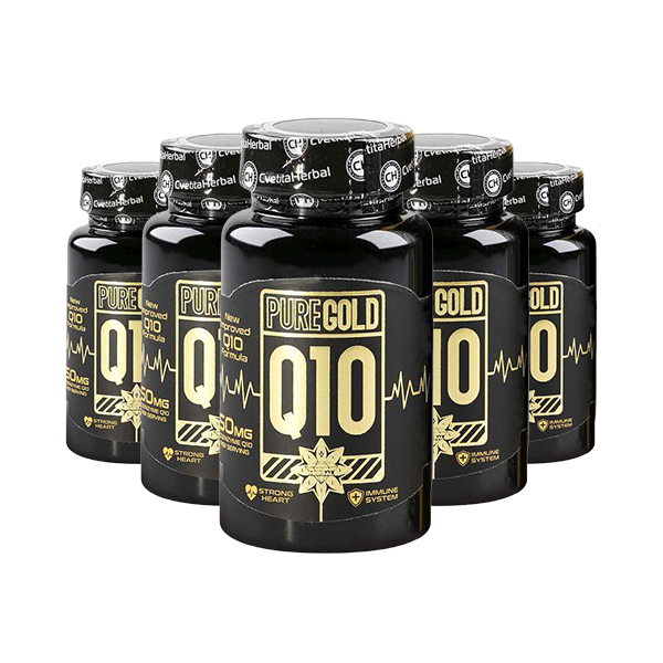 Koenzým Q10 Vegetarian – Pure Gold Q10 (60 kapsúl)