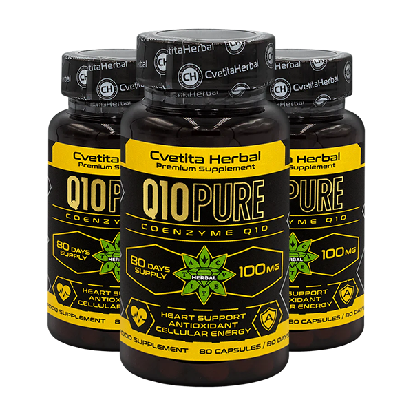 Koenzým Q10 PURE (80 tabliet x 100 mg)