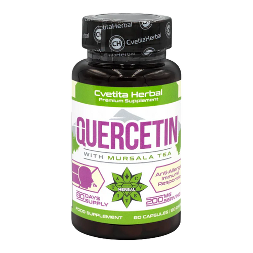 Quercetin and Mursal Tea (80 kapsúl x 200 mg)