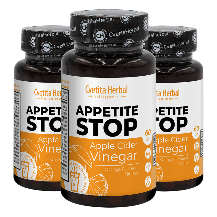 Apple Cider Vinegar "Orange" - Appetite Stop (60 tabliet)