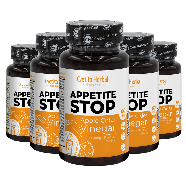 Apple Cider Vinegar "Orange" - Appetite Stop (60 tabliet)