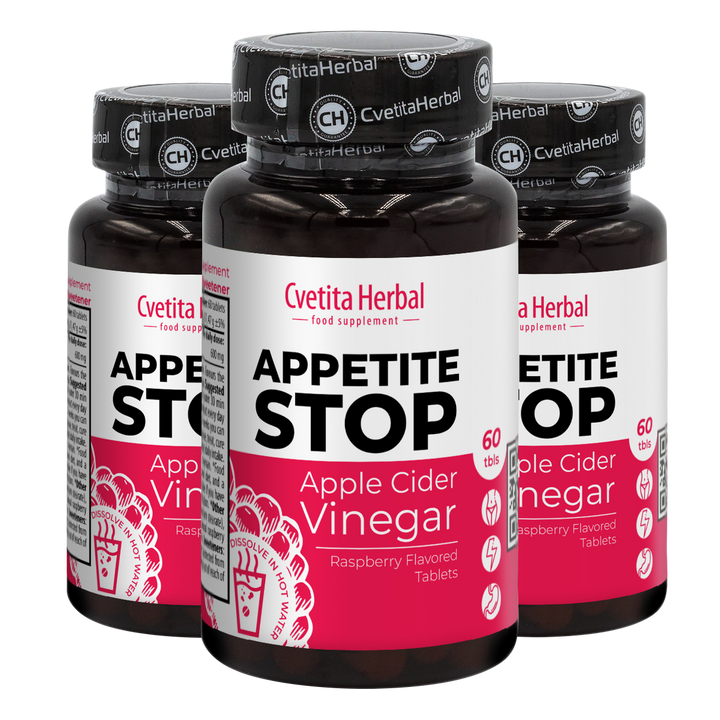 Apple Cider Vinegar "Raspberry" - Appetite Stop (60 tabliet)