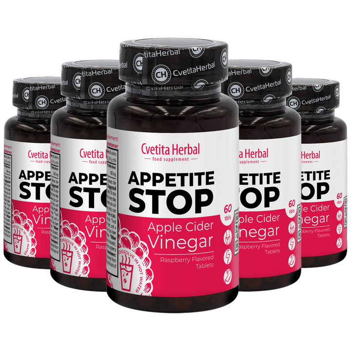 Apple Cider Vinegar "Raspberry" - Appetite Stop (60 tabliet)
