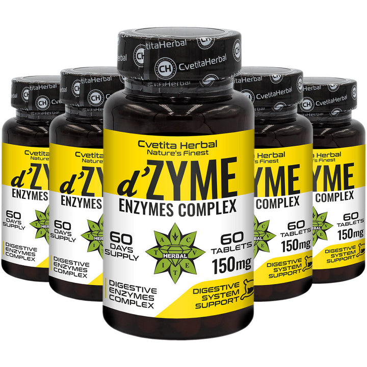 Multi-enzýmový komplex d'Zyme - d'Zyme (60 tabliet x 150 mg)