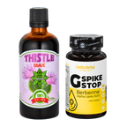ZDRAVIE PEČENE: G SPIKE STOP 60 tabliet + THISTLE MAX 100ml