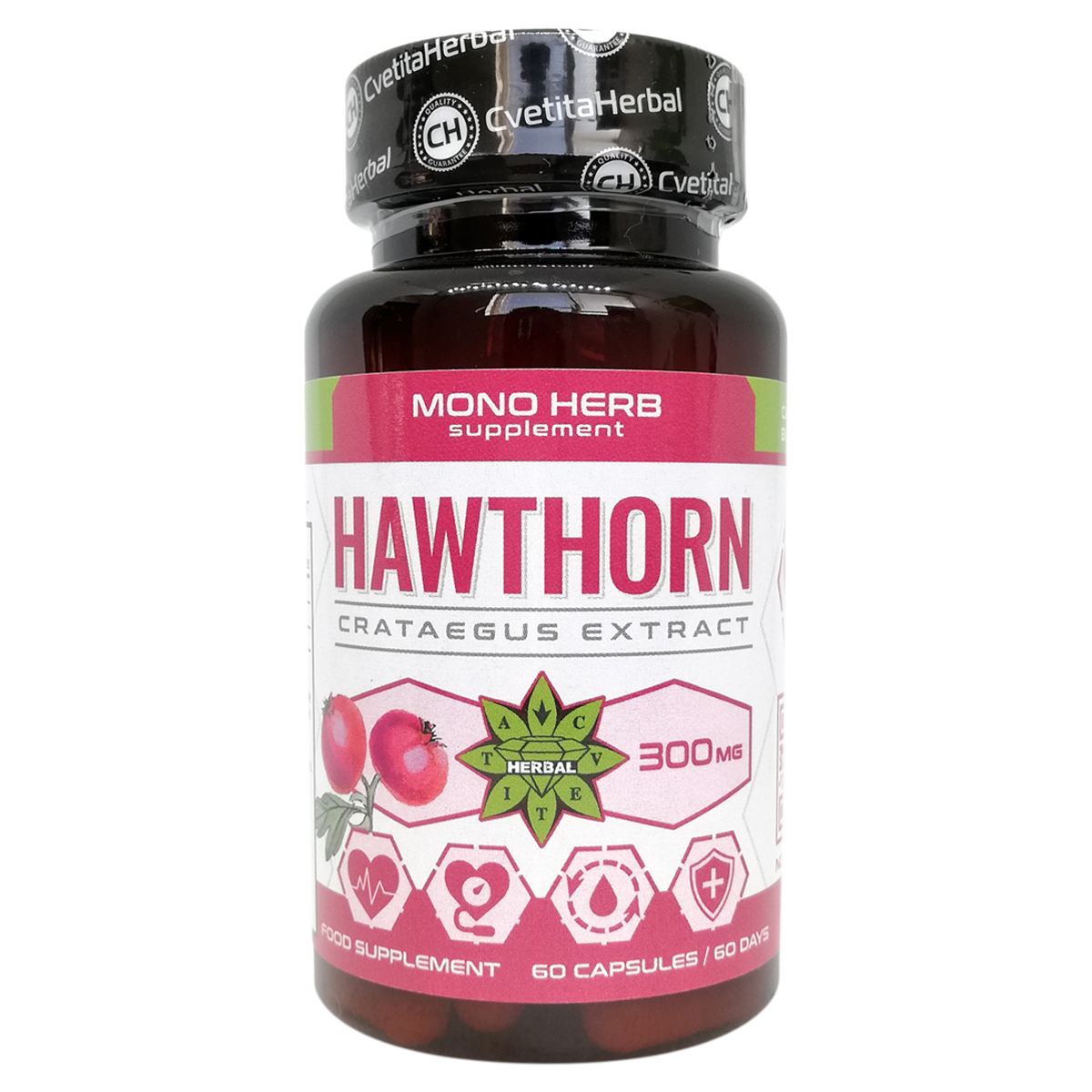 Extrakt z hlohu – Hloh (60 kapsúl x 300 mg)