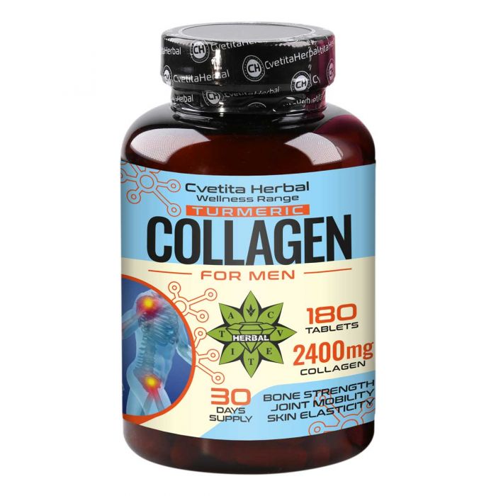 Kolagén s kurkumou - Collagen Turmeric (180 tabliet x 2400 mg)