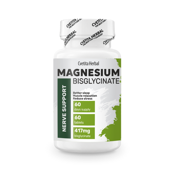 Magnesium Bisglycinate (60 tabliet x 417mg)