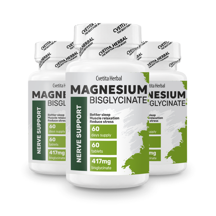Magnesium Bisglycinate (60 tabliet x 417mg)