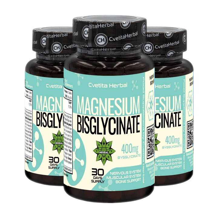 Magnesium Bisglycinate (30 tabliet x 400mg)