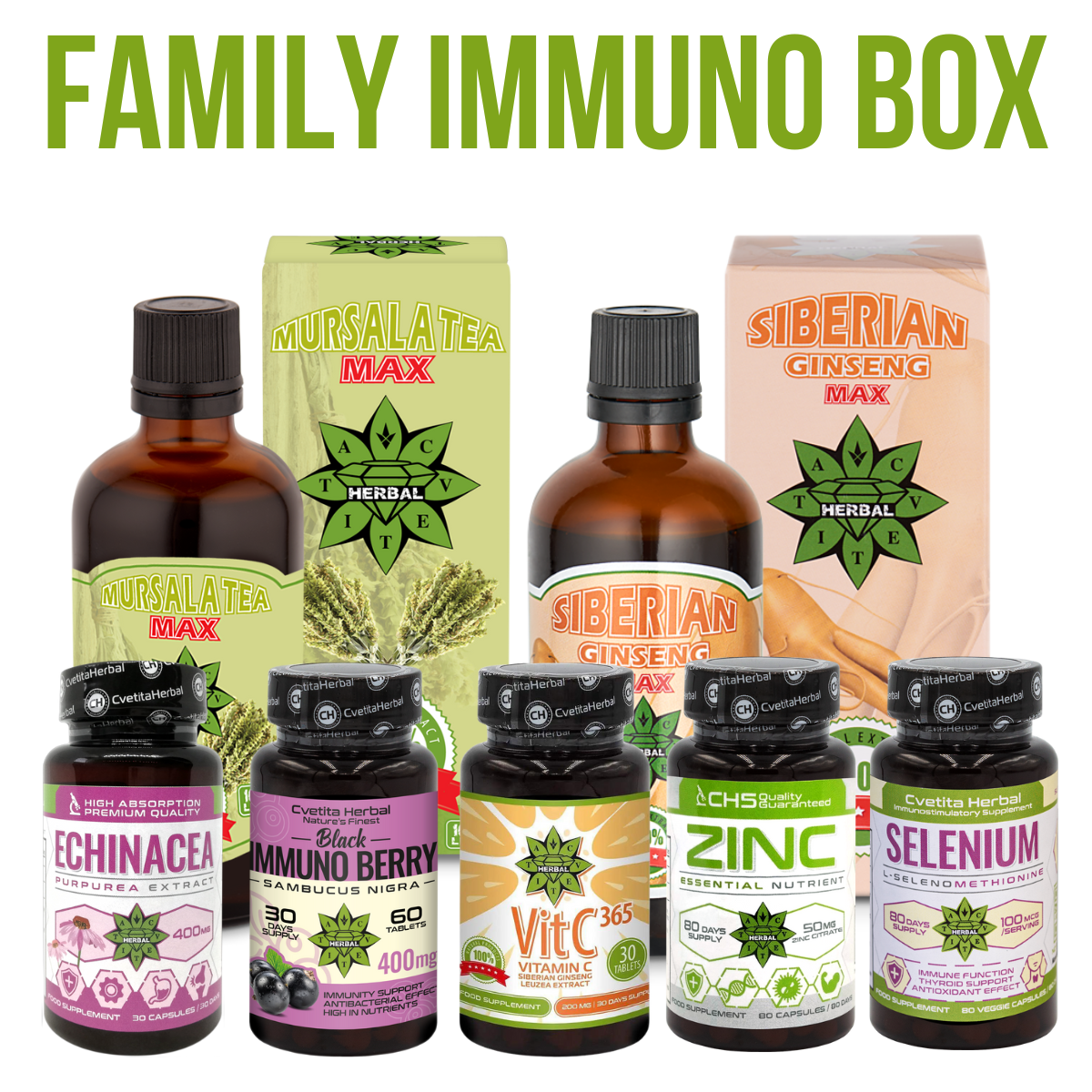 FAMILY IMMUNO BOX - Zdravotný box pre celú rodinu