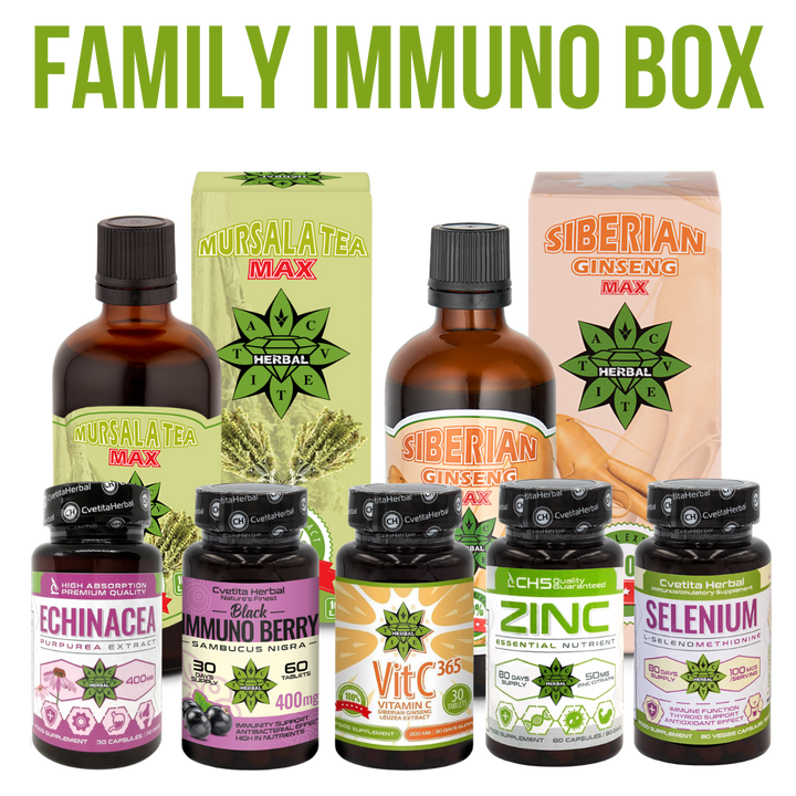 FAMILY IMMUNO BOX - Zdravotný box pre celú rodinu