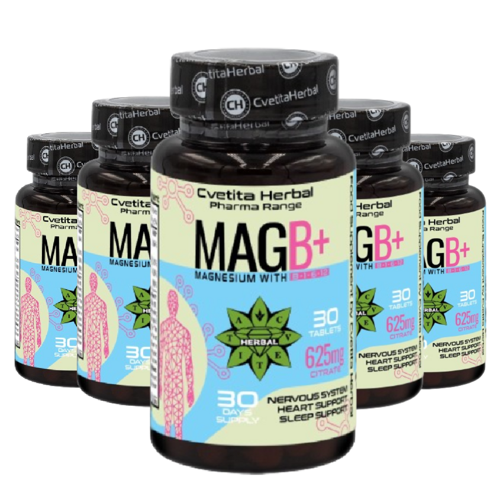 Magnesium Citrate 625mg - Citrát horčíka - 30 tabliet
