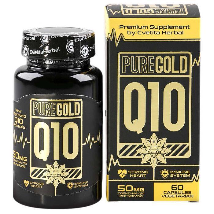 Koenzým Q10 Vegetarian – Pure Gold Q10 (60 kapsúl)