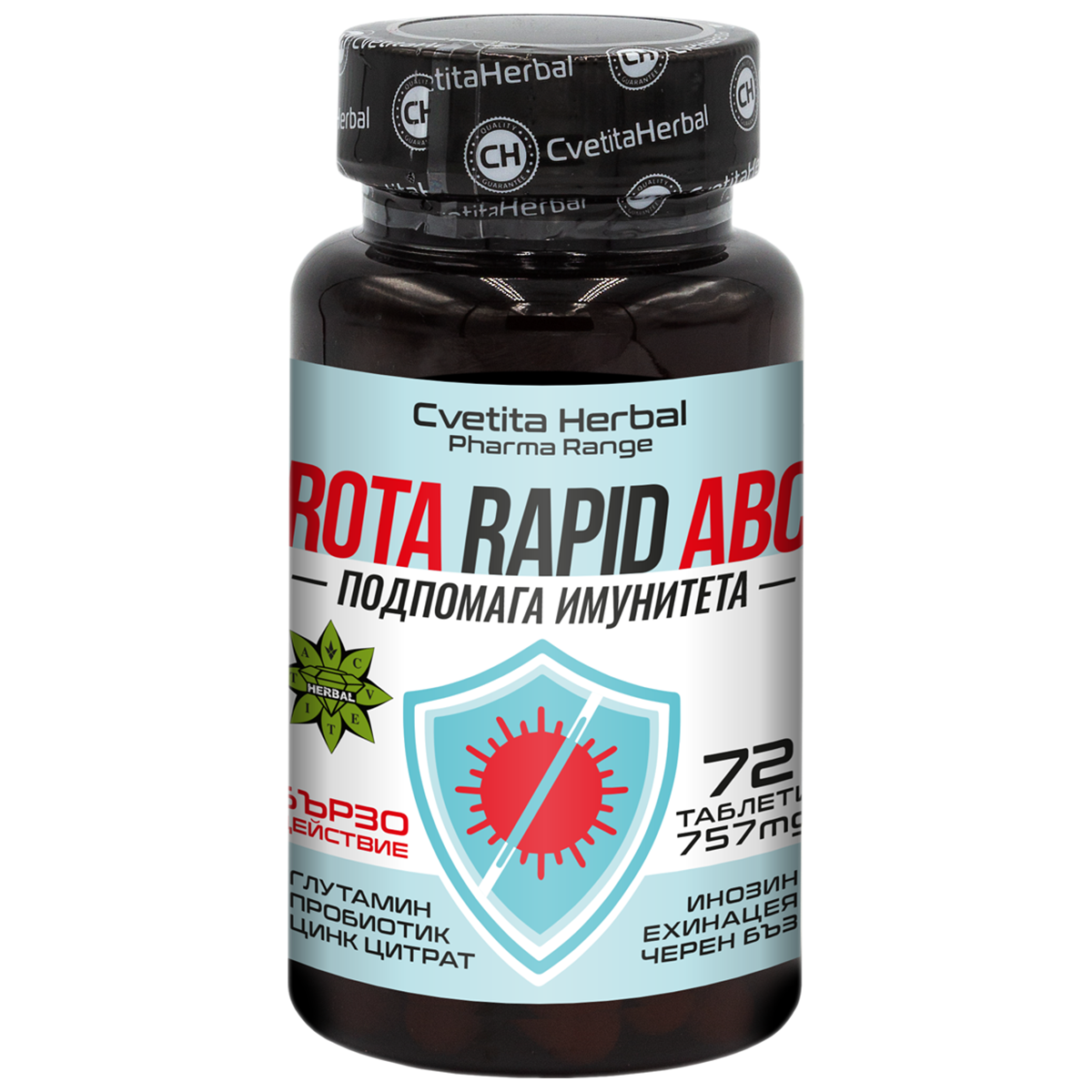 Rota Rapid ABC / Rota Rapid ABC (72 tabliet x 757 mg)