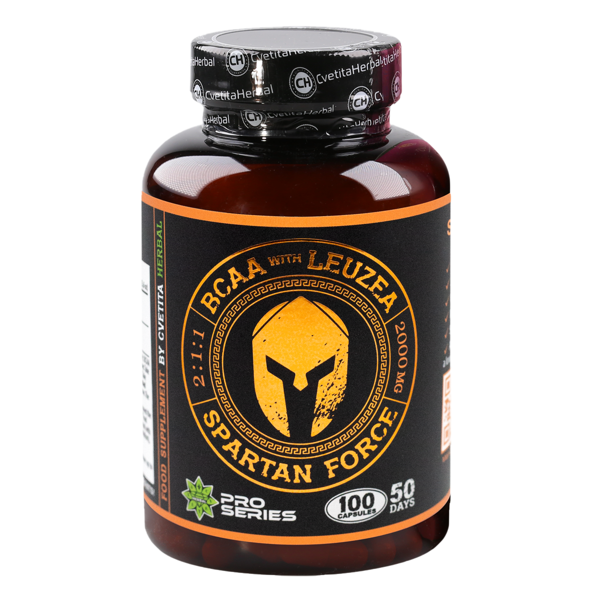 Leuzea a BCAA - Spartan Force (100 kapsúl)