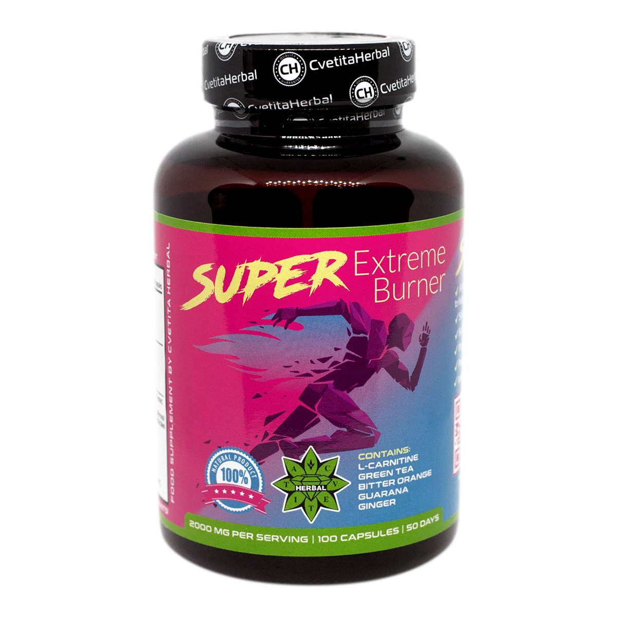 Super Extreme Burner (100 kapsúl x 1000 mg)