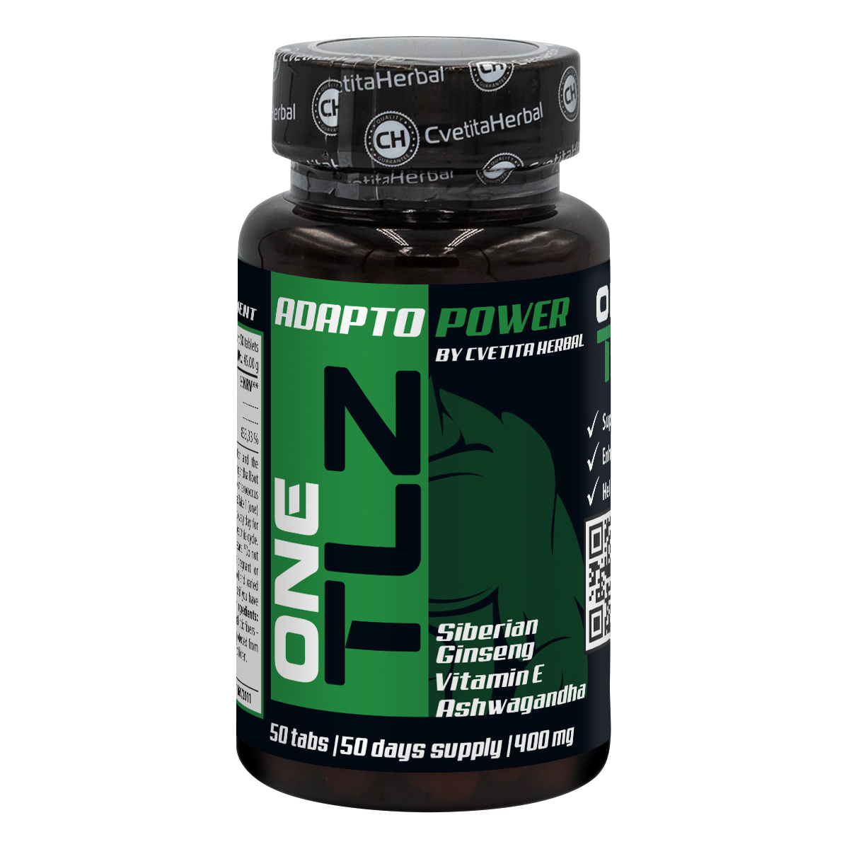 TLZ Adapto Power - Sibírsky žeň-šeň, Ashwagandha, vitamín E (50 tabliet)